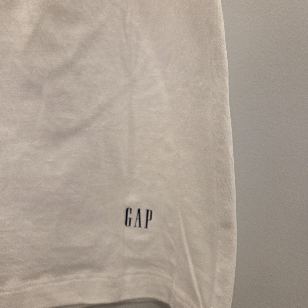 GAP V Neck White Classic Tee XL - Picture 3 of 6
